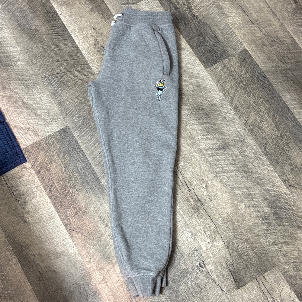 GOAT USA Boys Youth XL Grey Jogger Pants Sweatpants